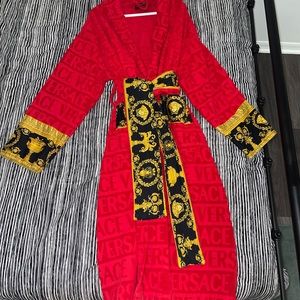 Versace Robe red
